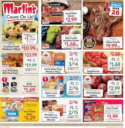 Martin’s (IN, MI) Weekly Ad Flyer Specials March 26 to April 1, 2023