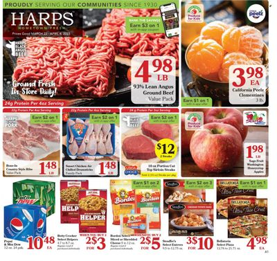 Harps Hometown Fresh (AR, MO, OK) Weekly Ad Flyer Specials March 22 to April 4, 2023