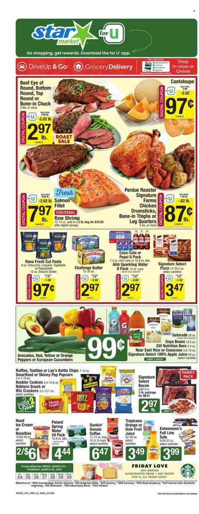 Star Market Weekly Ad Flyer Specials March 24 to March 30, 2023