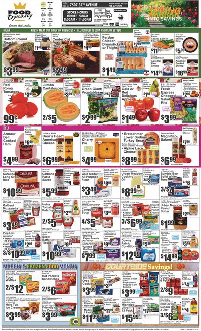 Food Dynasty (NY) Weekly Ad Flyer Specials March 24 to March 30, 2023
