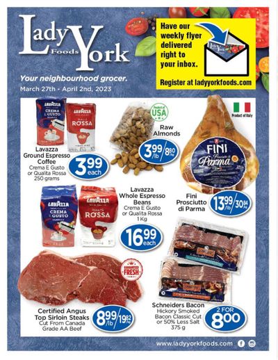 Lady York Foods Flyer March 27 to April 2
