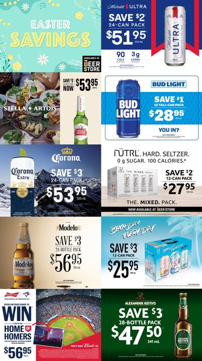 The Beer Store Flyer March 27 to April 9