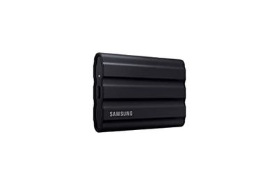 SAMSUNG T7 Shield 2TB, Portable SSD, up-to 1050MB/s, USB 3.2 Gen2, Rugged, IP65 Water & Dust Resistant, for Photographers, Content Creators and Gaming, External Solid State Drive (MU-PE2T0S/AM), Black $199.98 (Reg $289.99)