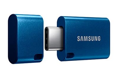 SAMSUNG Type-C™ USB Flash Drive, 128GB, Transfers 4GB Files in 11 Secs w/Up to 400MB/s 3.13 Read Speeds, Compatible w/USB 3.0/2.0, Waterproof [Canada Version] $40.99 (Reg $42.99)