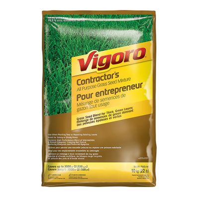 Vigoro Contractor's Mix Grass Seed, 22 lbs. On Sale for $ 47.98 at Home Depot Canada
