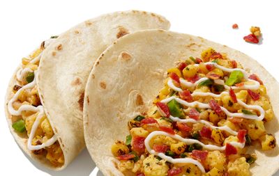New Breakfast Tacos Land at Dunkin’ Donuts for a Short Time Only