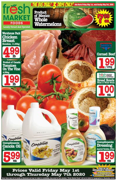 Fresh Market Foods Flyer May 1 to 7