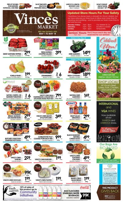 Vince's Market Flyer May 1 to 14