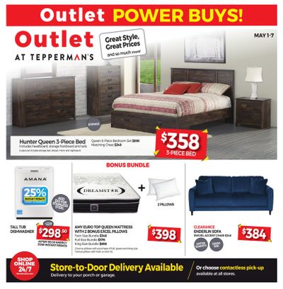Outlet at Tepperman's Flyer May 1 to 7