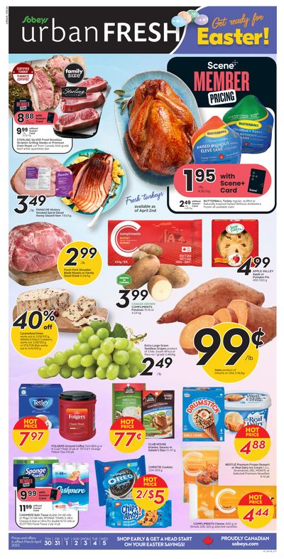 Sobeys Urban Fresh Flyer March 30 to April 5