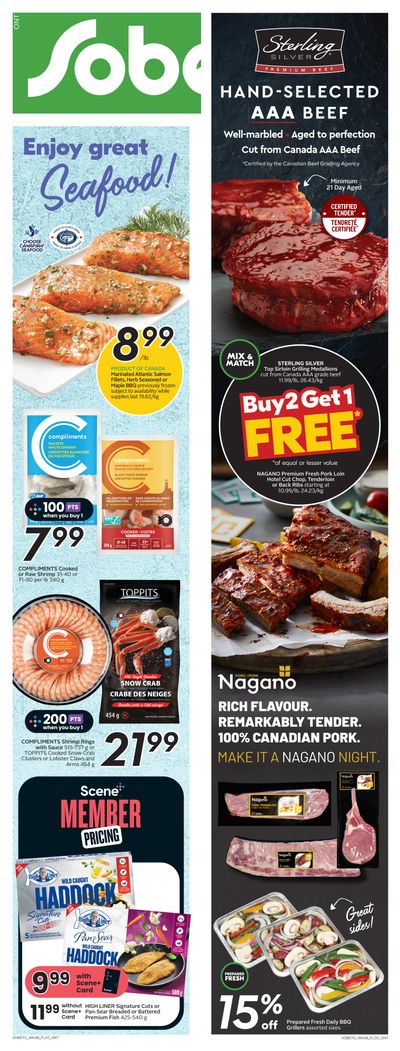 Sobeys (ON) Flyer March 30 to April 5