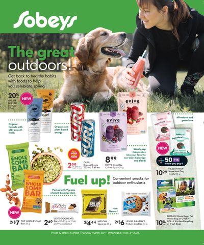 Sobeys (ON) The Great Outdoors Flyer March 30 to May 3