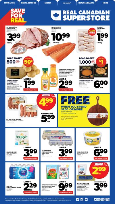 Real Canadian Superstore (ON) Flyer March 30 to April 5