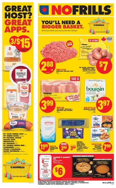 No Frills (West) Flyer March 30 to April 5