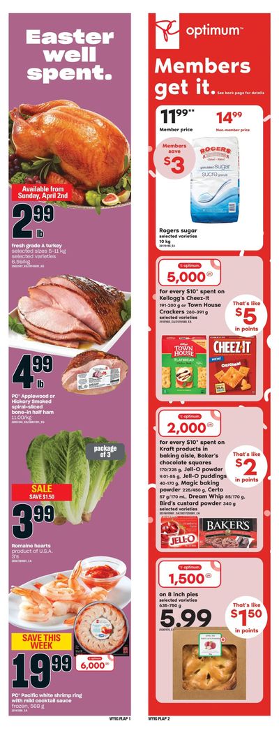 Independent Grocer (West) Flyer March 30 to April 5