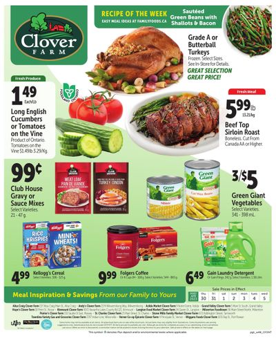 Clover Farm (ON) Flyer March 30 to April 5