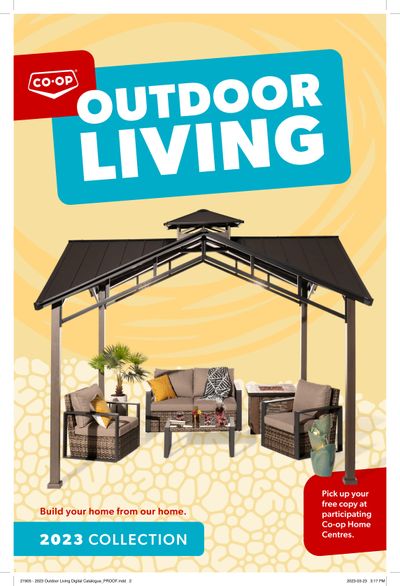 Co-op (West) Outdoor Living Flyer March 30 to July 5