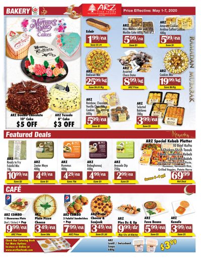 Arz Fine Foods Flyer May 1 to 7