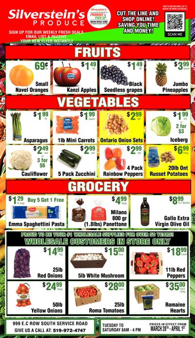Fred's Farm Fresh Flyer March 29 to April 4