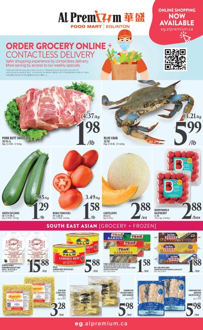 Al Premium Food Mart (Eglinton Ave.) Flyer March 30 to April 5