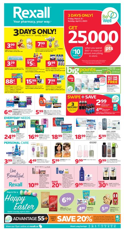 Rexall (ON) Flyer March 31 to April 6
