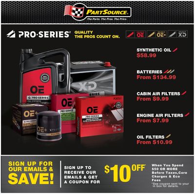 PartSource Flyer March 31 to April 5
