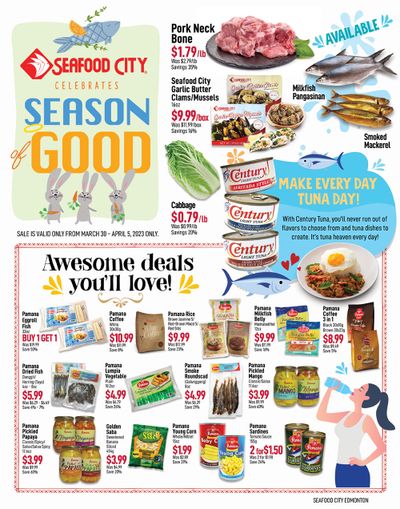 Seafood City Supermarket (West) Flyer March 30 to April 5