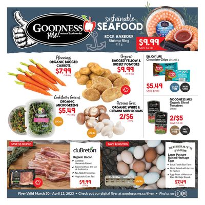 Goodness Me Flyer March 30 to April 12