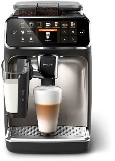 Phlips 5400 Fully Automatic Espresso Machine with LatteGo, EP5447/94 $1103.98 (Reg $1172.98)