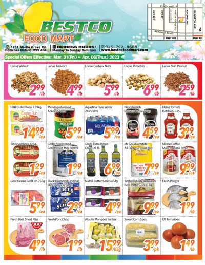 BestCo Food Mart (Etobicoke) Flyer March 31 to April 6