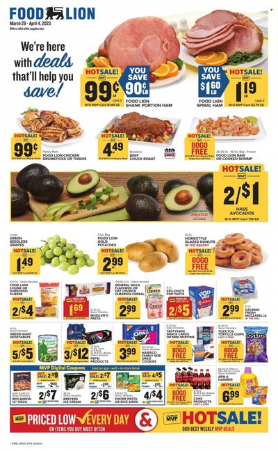Food Lion (MD) Weekly Ad Flyer Specials March 29 to April 4, 2023