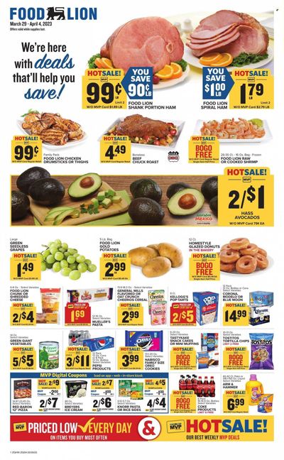 Food Lion (GA) Weekly Ad Flyer Specials March 29 to April 4, 2023