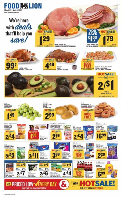 Food Lion (TN) Weekly Ad Flyer Specials March 29 to April 4, 2023