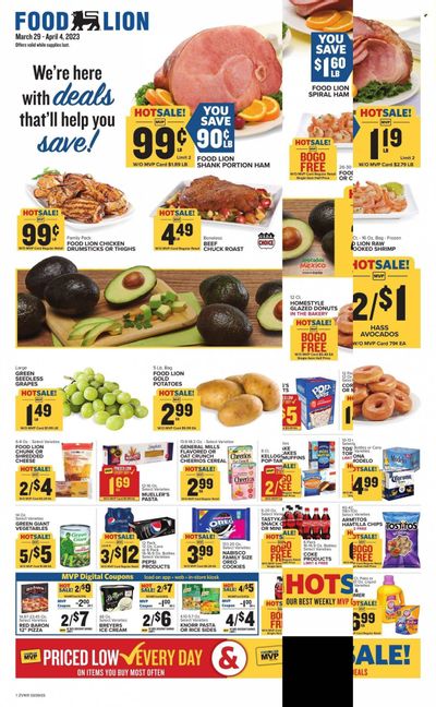Food Lion (VA) Weekly Ad Flyer Specials March 29 to April 4, 2023