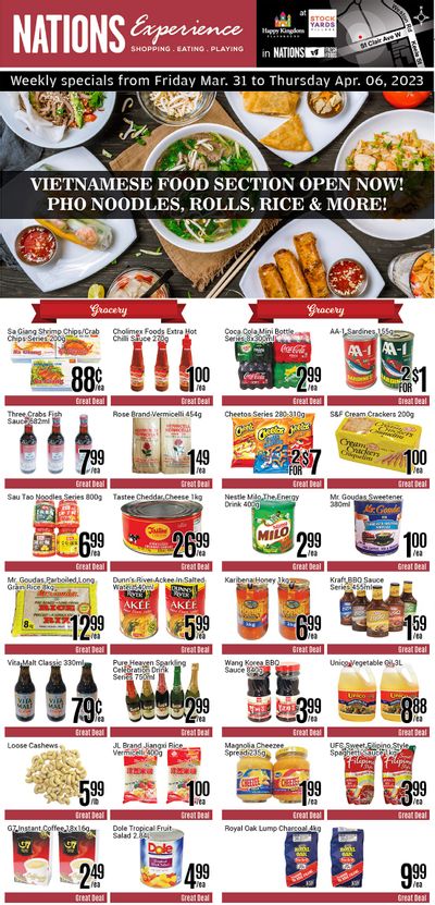 Nations Fresh Foods (Toronto) Flyer March 31 to April 6