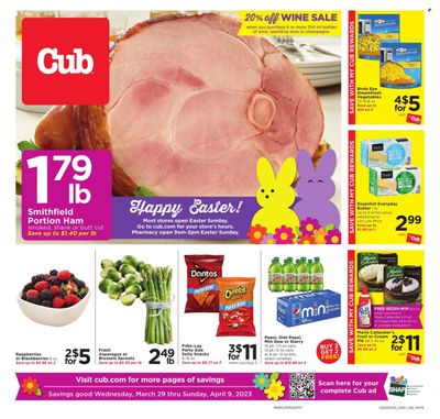 Cub Foods (MN) Weekly Ad Flyer Specials March 29 to April 9, 2023