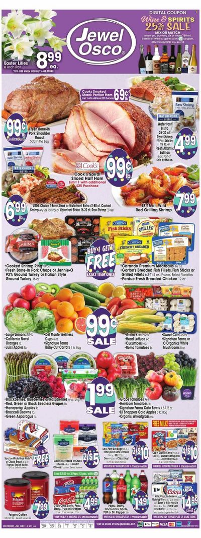Jewel Osco (IL) Weekly Ad Flyer Specials March 29 to April 4, 2023