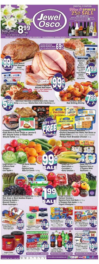 Jewel Osco (IL) Weekly Ad Flyer Specials March 29 to April 4, 2023