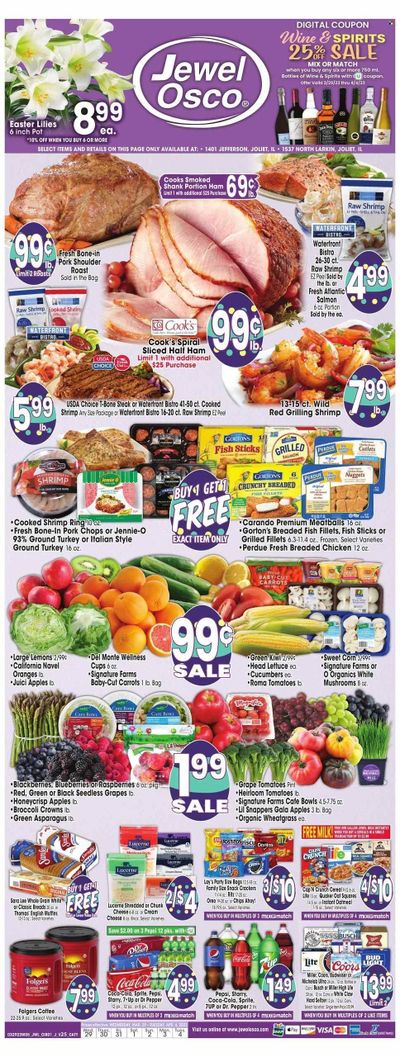 Jewel Osco (IL) Weekly Ad Flyer Specials March 29 to April 4, 2023