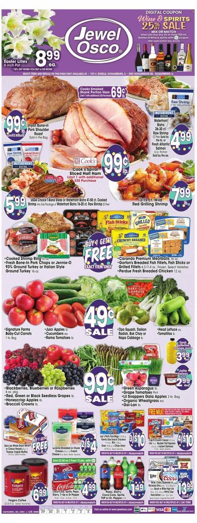 Jewel Osco (IL) Weekly Ad Flyer Specials March 29 to April 4, 2023