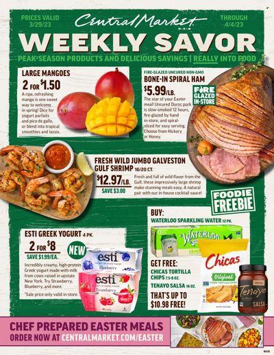 Central Market (TX) Weekly Ad Flyer Specials March 29 to April 4, 2023