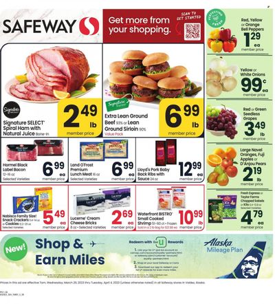 Safeway (AK) Weekly Ad Flyer Specials March 29 to April 4, 2023