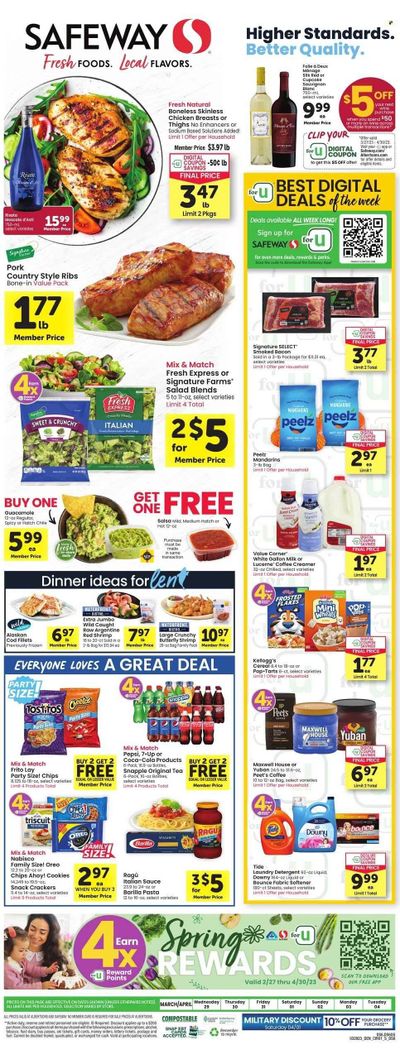 Safeway (NE) Weekly Ad Flyer Specials March 29 to April 4, 2023