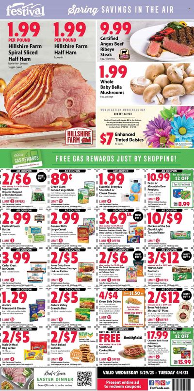 Festival Foods (WI) Weekly Ad Flyer Specials March 29 to April 4, 2023