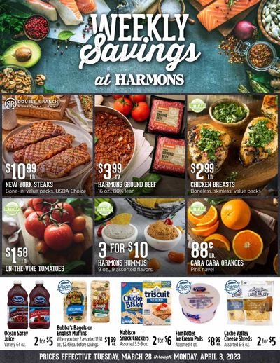 Harmons (UT) Weekly Ad Flyer Specials March 28 to April 3, 2023