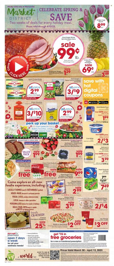 Giant Eagle (PA) Weekly Ad Flyer Specials March 30 to April 12, 2023