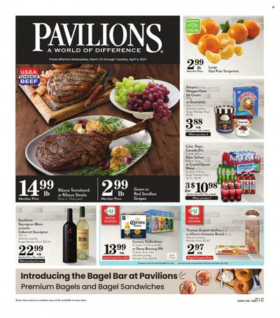 Pavilions (CA) Weekly Ad Flyer Specials March 29 to April 4, 2023