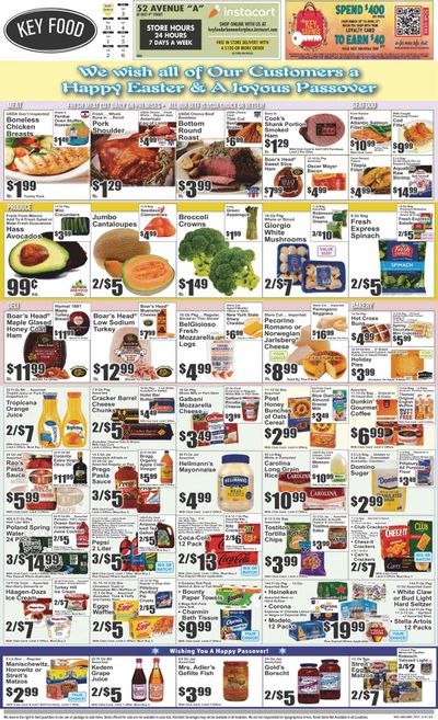 Key Food (NY) Weekly Ad Flyer Specials March 31 to April 6, 2023