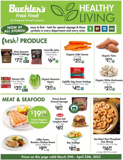 Buehler's (OH) Weekly Ad Flyer Specials March 29 to April 25, 2023
