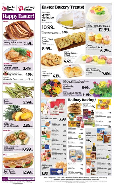 Roche Bros. (MA) Weekly Ad Flyer Specials March 31 to April 8, 2023